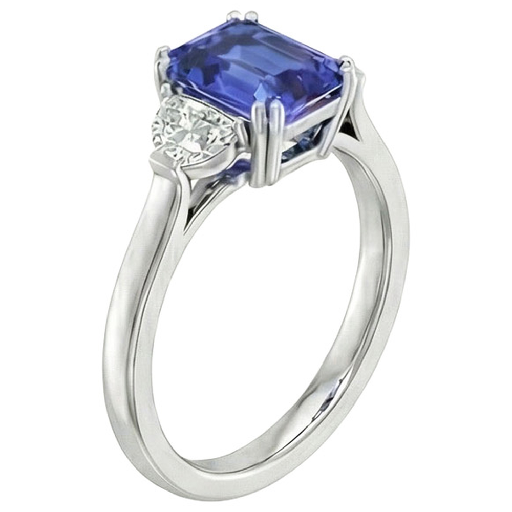 11 Carati Zaffiro Anello