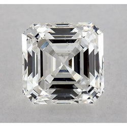 Diamante naturale a forma di Asscher da 1,25 carati, estratto dalla terra, colore F, purezza VVS1, taglio ottimo