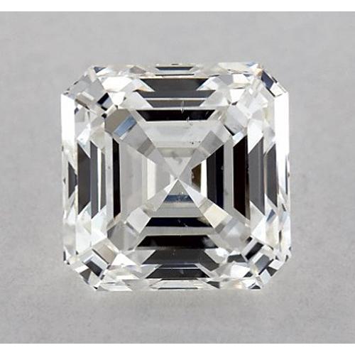 Diamante Asscher sciolto da 1,25 carati, taglio F, VVS1, taglio Very Good