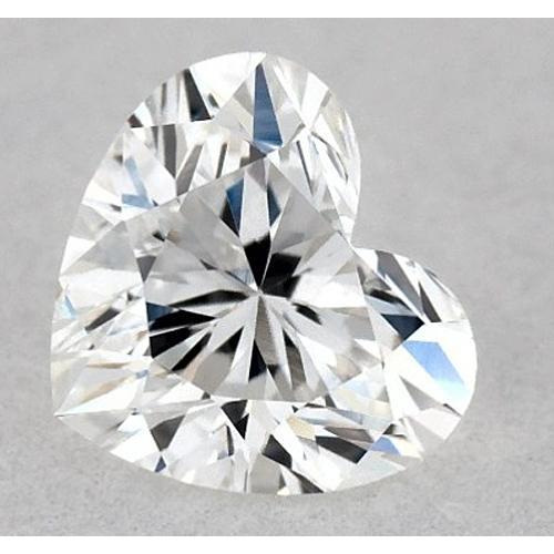 Taglio Cuore Brillante anello in Gold – vista principale