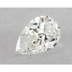 Diamante naturale a pera da 1,25 carati, estratto dalla terra, colore E, purezza VS1, taglio molto buono