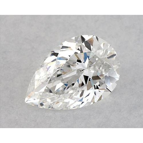 Diamante a pera da 1,25 carati, sciolto, colore F, purezza VVS1, taglio molto buono