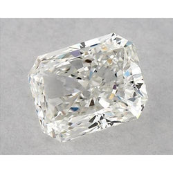 Diamante naturale estratto dalla terra Radiant da 1,25 carati, taglio F, VVS1 Taglio Molto Buono