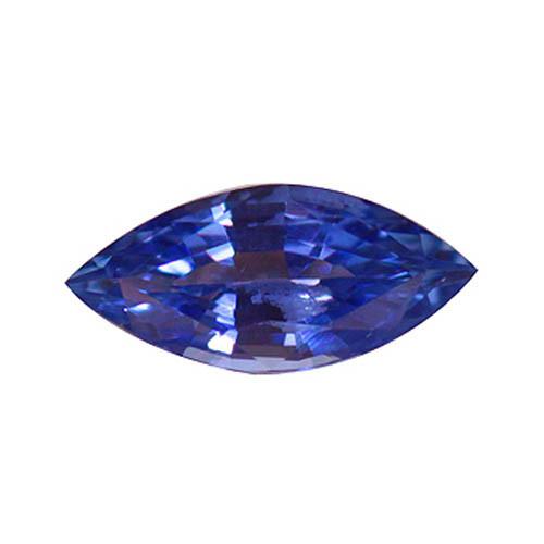 Tanzanite Viola Loose Sapphires Natural 5-carati Gold – vista frontale
