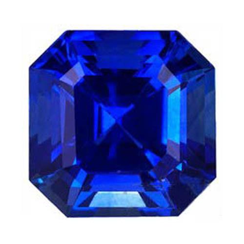 Loose Sapphires Natural Gold con Tanzanite Blu – vista frontale