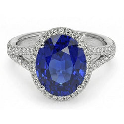 12 Carati Zaffiro Anello