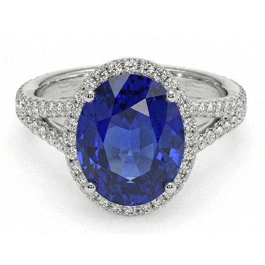 12 Carati Zaffiro Anello