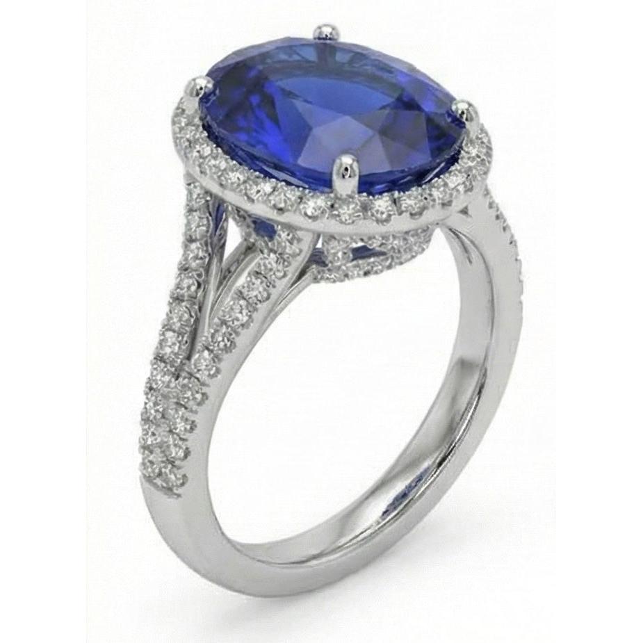 12 Carati Zaffiro Anello
