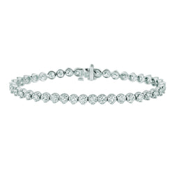 Diamante Bracciale 7 carati – Oro Rosa 14K