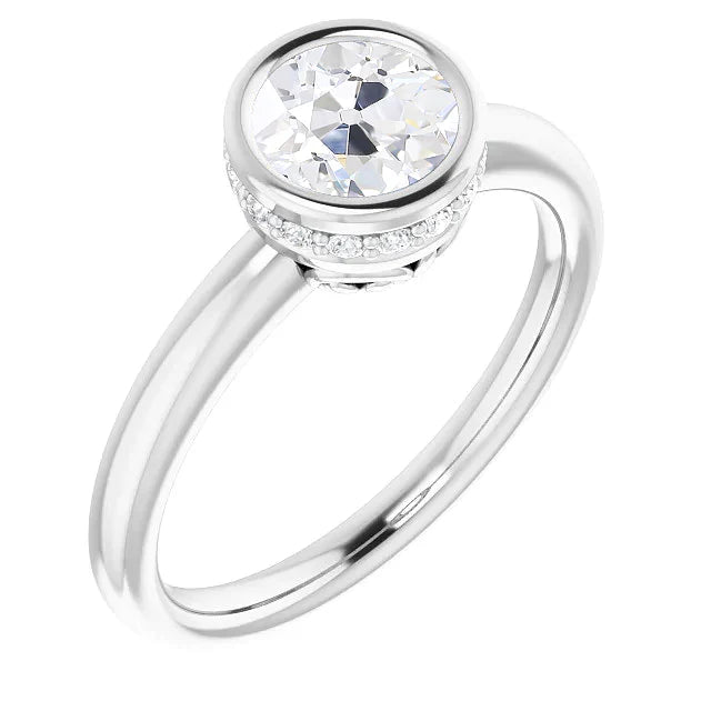 Diamante Fine Anello di Fidanzamento – vista principale