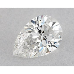 Diamante naturale estratto dalla terra a forma di pera da 1,5 carati, taglio E, VVS1 Taglio Molto Buono
