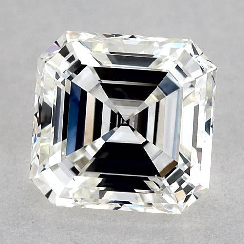 Diamante Asscher da 1,75 carati, sciolto, taglio E-VVS1, taglio Very Good