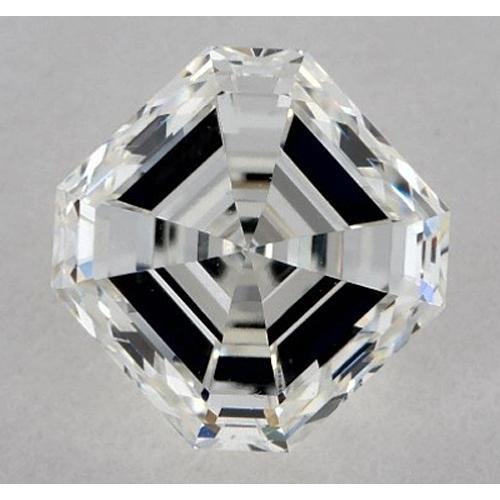 Diamante Asscher da 1,75 carati, sciolto, taglio F/VS1, taglio ottimo
