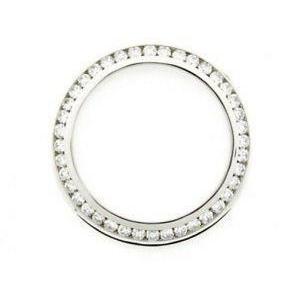Taglio Brillante Diamante Fine anello in Oro Bianco 18K – vista principale