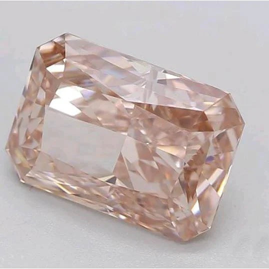 Taglio Radiant Zaffiro Fine anello in Gold – vista frontale