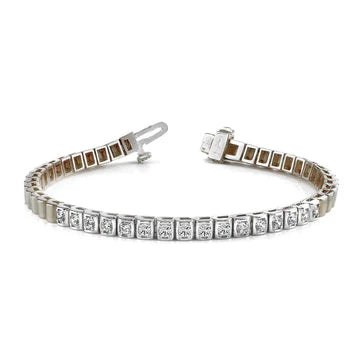 1 Carato Bracciale Tennis Di Vero Diamanti