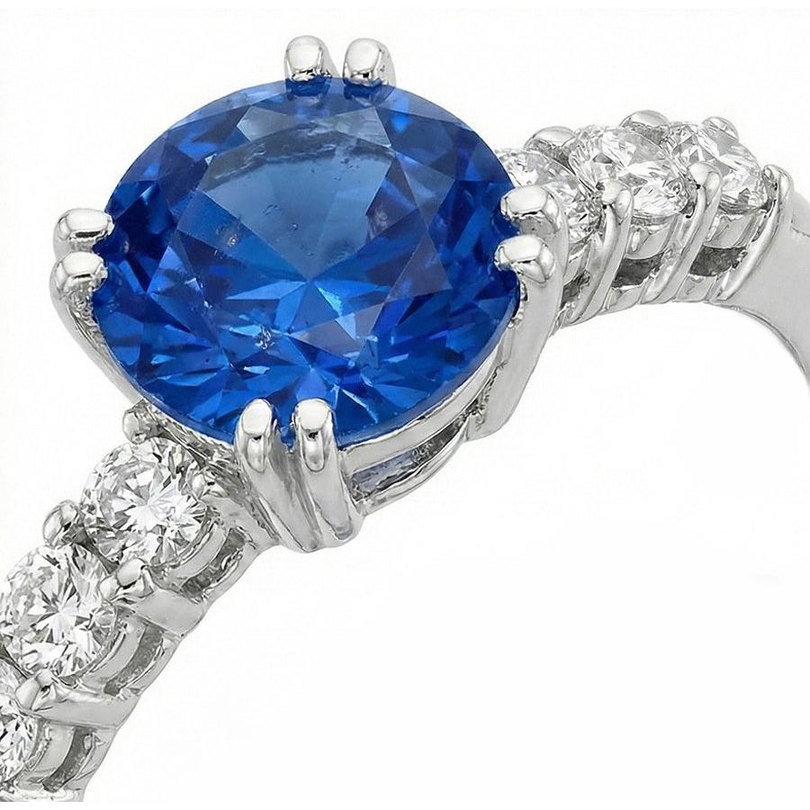 1 Carato Zaffiro Anello