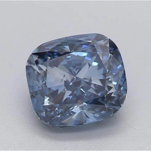 Loose Sapphires Natural Gold con Zaffiro Blu – vista frontale