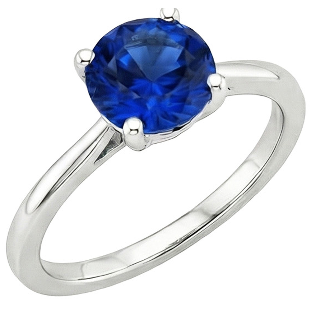 2.5 Carati Zaffiro Anello
