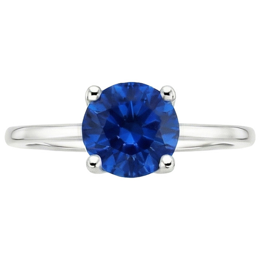 2.5 Carati Zaffiro Anello