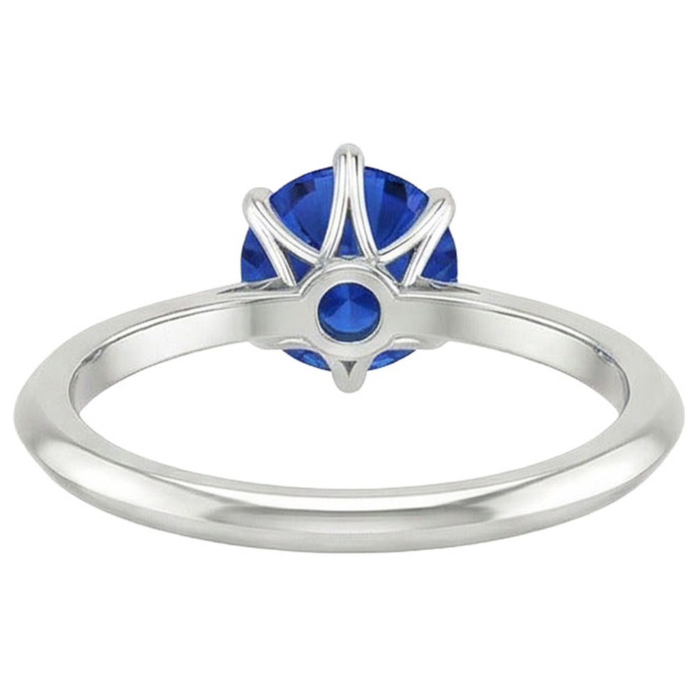 2 Ct Zaffiro Anello