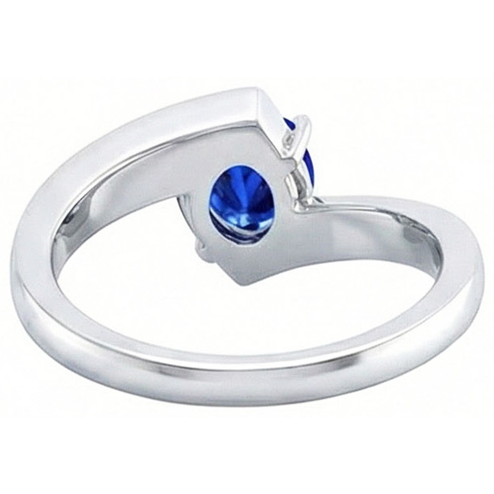 2 Ct Zaffiro Anello