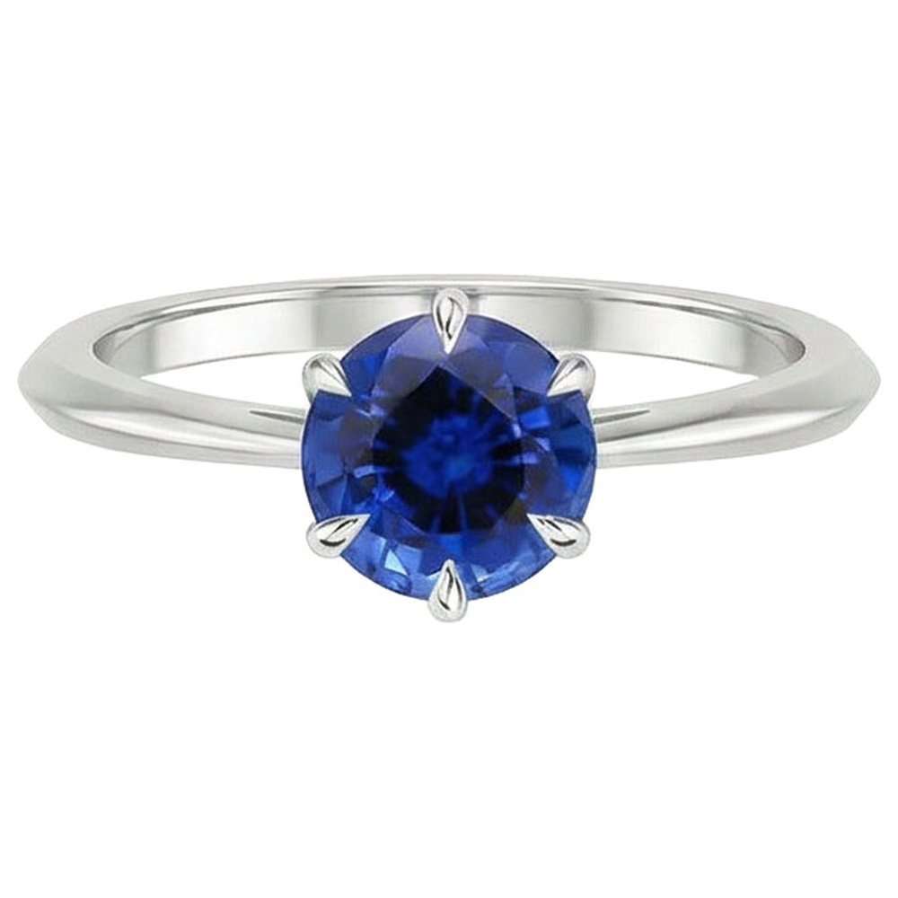 2 Ct Zaffiro Anello