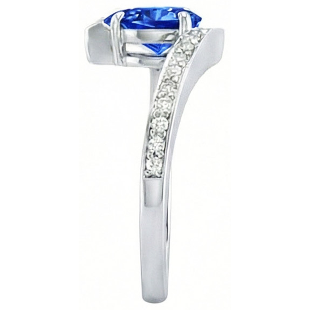 2 Ct Zaffiro Anello