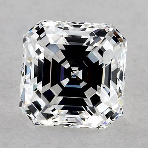 Diamante Asscher da 2 carati, sciolto, taglio E-VVS1, taglio Very Good