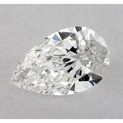 Diamante naturale a forma di pera estratto dalla terra, 2 carati, colore F, purezza VVS1, taglio ottimo