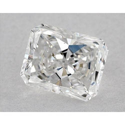 Diamante naturale estratto dalla terra, taglio radiante, 2 carati, colore F, purezza VVS1, taglio ottimo