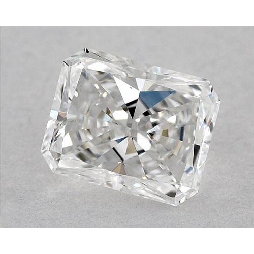 Diamante radiante naturale da 2 carati, sciolto, taglio F VVS1, taglio Very Good