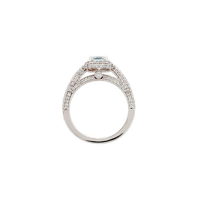 2.31 Carati Asscher Vero Diamond Solitaire Anello Di Fidanzamento Gioielli Novità