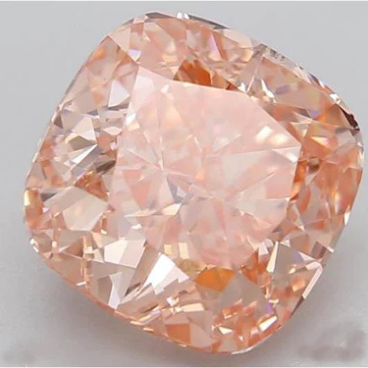 Cuscino Zaffiro Rosa anello in Gold – vista frontale