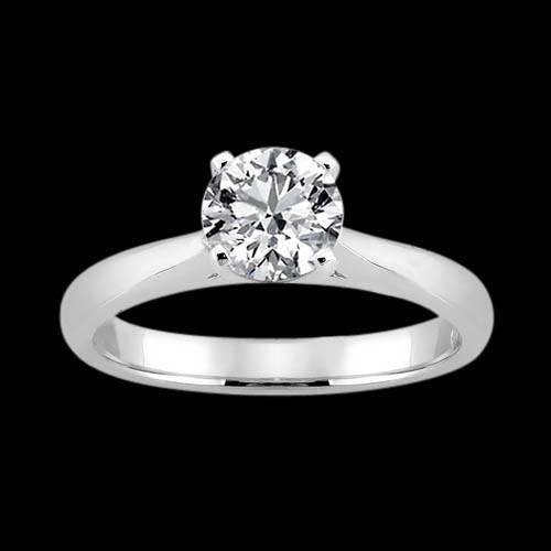 2.50 Carati. Anello Di Fidanzamento Con Naturale Diamante Royal Solitaire Nuovo