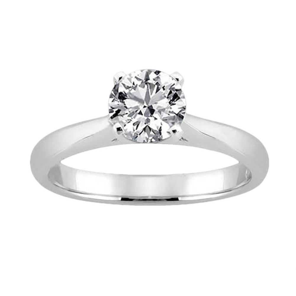 2.50 Carati. Anello Di Fidanzamento Con Naturale Diamante Royal Solitaire Nuovo