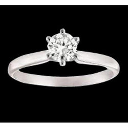 2.50 Ct. Anello Di Fidanzamento Solitario Con Naturale Diamante Rotondo Da Donna