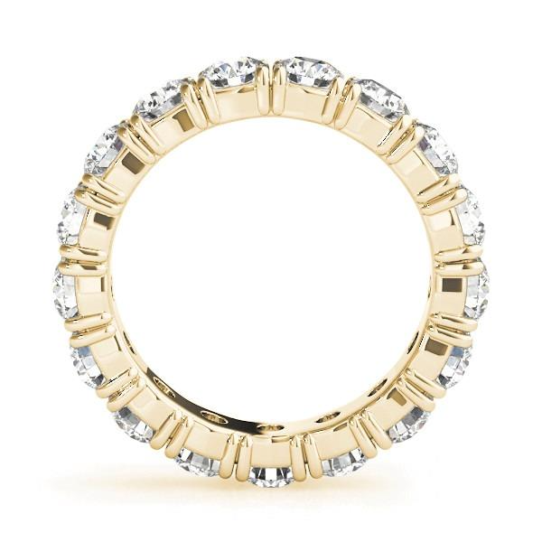 Fatto a mano Eternity Band 0,15 carati – vista frontale