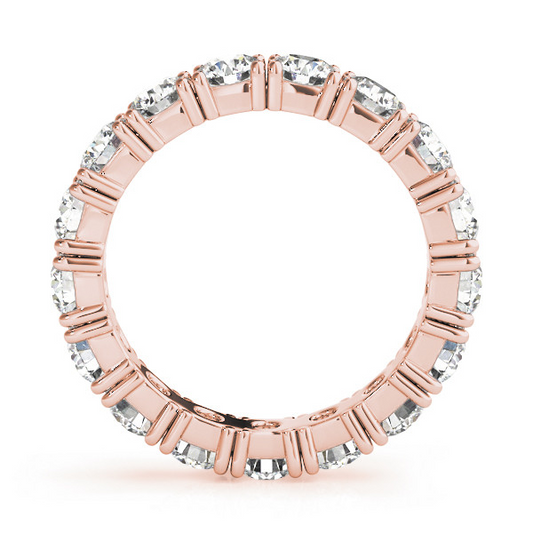 Brillante Brillante Eternity Band 2,55 carati – vista frontale