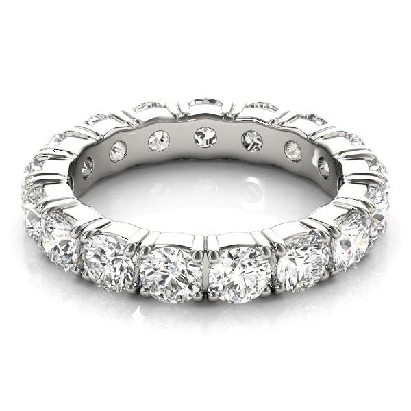 Diamante Fine Eternity Band – vista laterale