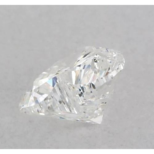 Forma Cuore Diamante Fine anello in Gold – vista laterale