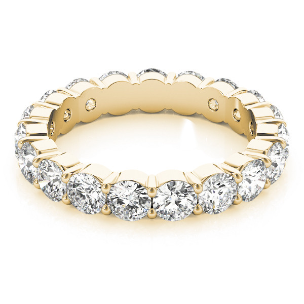 Diamante Eternity Band – vista laterale