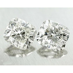 2.02 Carati E Vvs1 Cuscino Coppia Sciolto Naturale Terra Estratto Diamante Scintillante