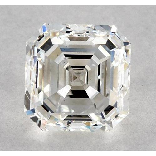 Diamante Asscher da 2,25 carati, sciolto, taglio F vs 1, taglio molto buono