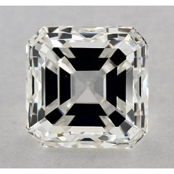 Diamante naturale a forma di Asscher da 2,25 carati, estratto dalla terra, colore F, purezza VVS2, taglio ottimo