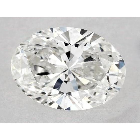 Diamante ovale da 2,25 carati, sciolto, taglio E, VVS1, taglio Very Good