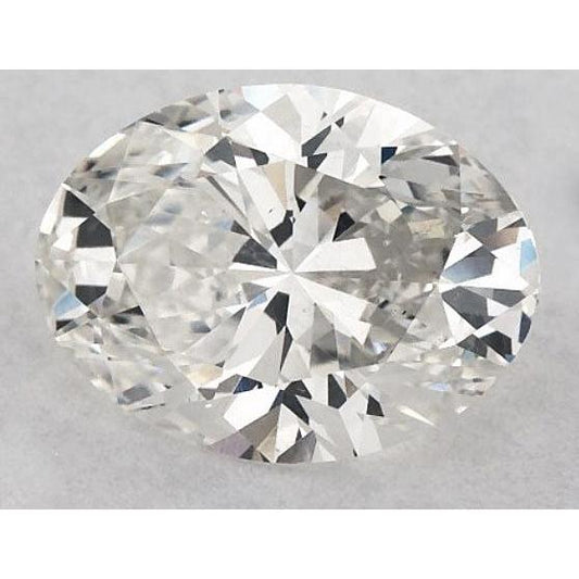Diamante ovale da 2,25 carati, sciolto, taglio F vs 1, taglio molto buono