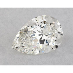 Diamante sciolto, taglio E, a forma di pera, estratto dalla terra, VVS1, taglio Very Good, 2,25 carati.