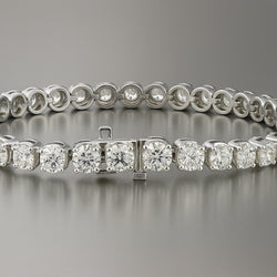 24 Carati Bracciale Tennis Di Diamanti