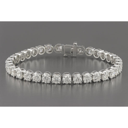 24 Carati Bracciale Tennis Di Diamanti